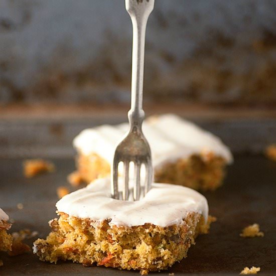 Carrot Cake Bars - Recipe photo by Karly