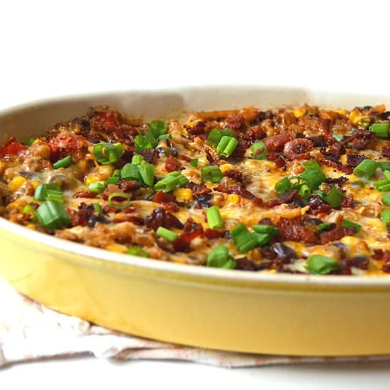 Mexican Quinoa Casserole - Recipe photo by vintage kitchen