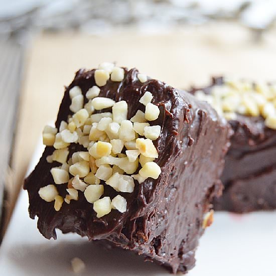Vegan Chocolate Brownie - Recipe photo by Biochimist_la_cratita