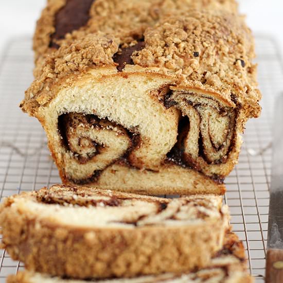 Nutella Swirled Babka - Recipe photo by girlversusdough