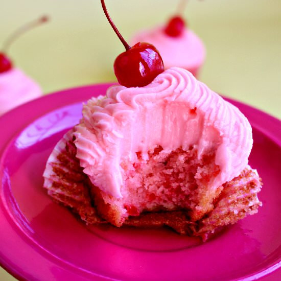 Very Cherry Cupcakes - Recipe photo by DelightfulEMade
