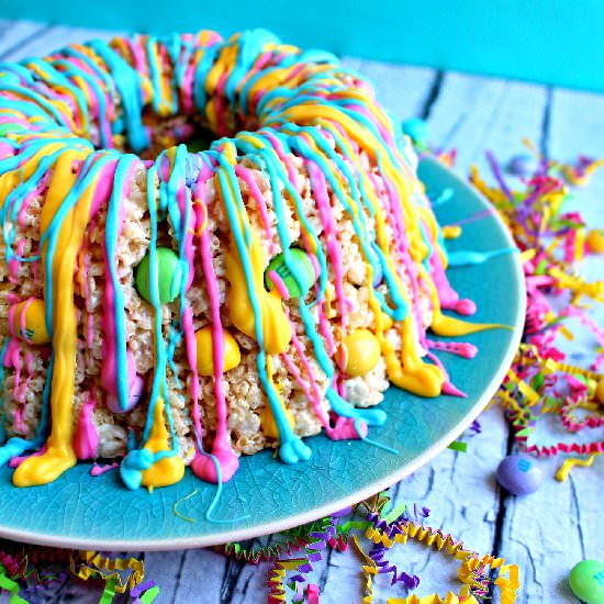 Spring Krispie Cake - Recipe photo by DelightfulEMade