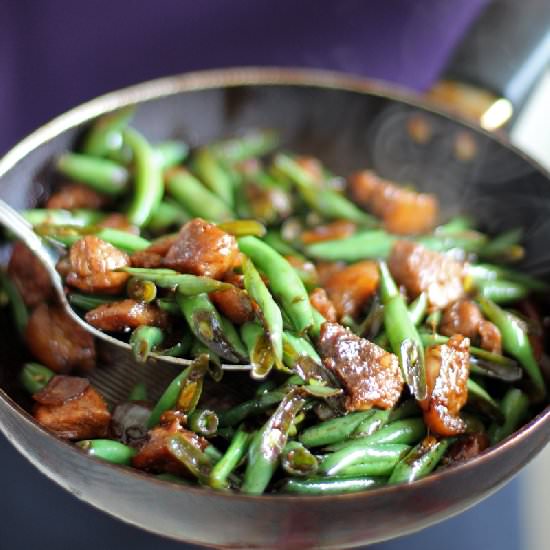 Stir Fried French Beans and Pork - Recipe photo by rsmacaalay