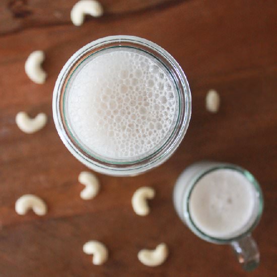 Cinnamon Vanilla Cashew Milk - Recipe photo by kneadtocook