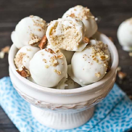 Pecan Sandie Truffles - Recipe photo by tastesoflizzyt