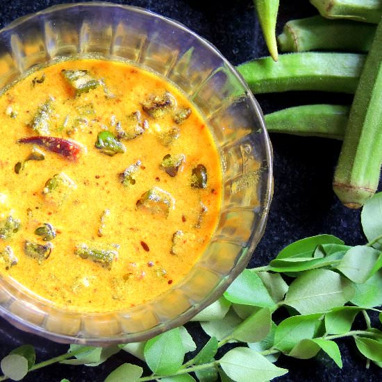Okra Yogurt Curry - Recipe photo by thesundayfoodapprentice
