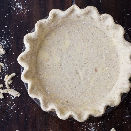 Gluten-Free Chia Seed Pie Dough - Recipe photo by TheBojonGourmet