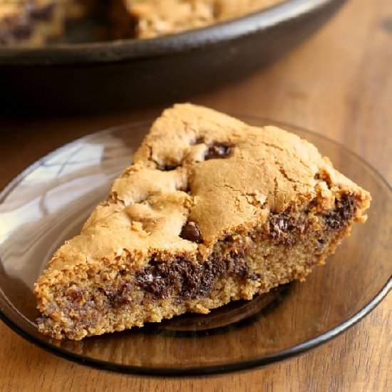 Chocolate Chip Skillet Cookie - Recipe photo by runningwithspoons