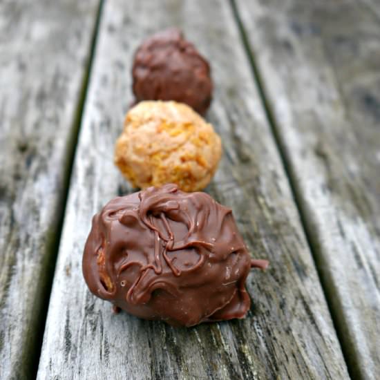 Peanut Butter Easter Eggs - Recipe photo by sciencewiththat