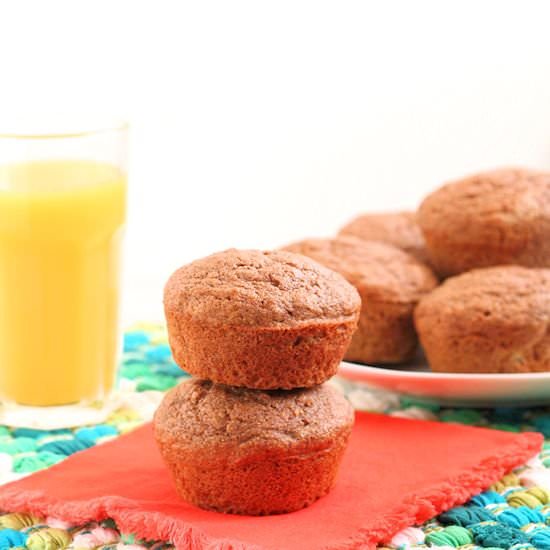 Whole Wheat Cinnamon Maple Muffins - Recipe photo by lcrowther