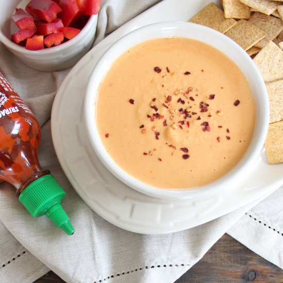 Sriracha Hummus - Recipe photo by Whitney Bond