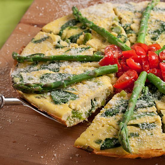Asparagus Frittata - Recipe photo by MrFoodTestKitchen