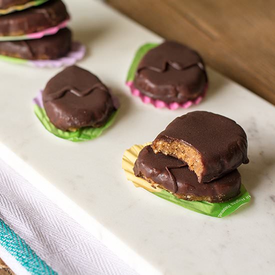 Clean Reese's Peanut Butter Eggs - Recipe photo by lemonsandbasil