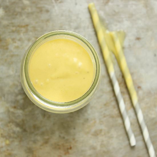 Chamomile + Coconut Mango Milkshake - Recipe photo by withfoodandlove
