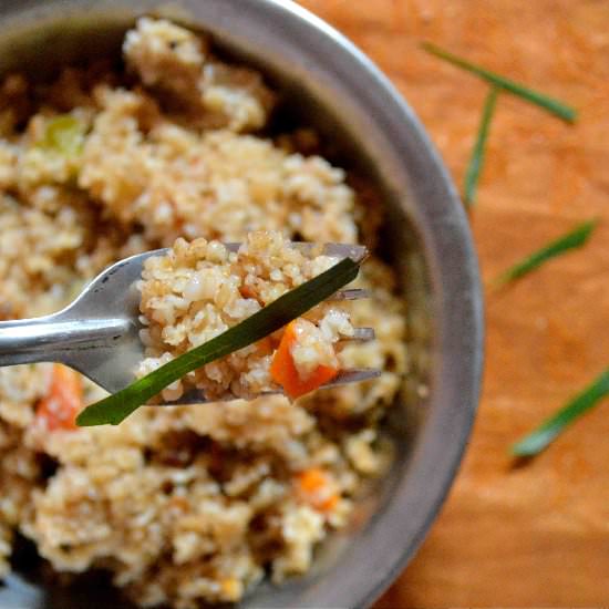 Broken Wheat Upma - Recipe photo by hariniaravind
