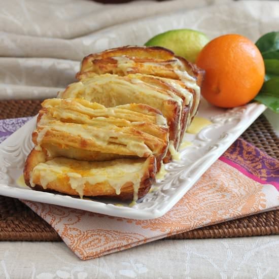Citrus Pull-Apart Bread - Recipe photo by jaslusser