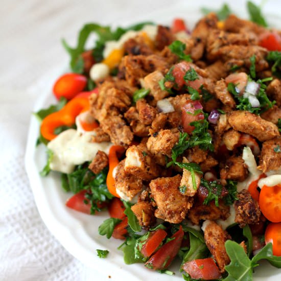 Middle Eastern Chicken Salad - Recipe photo by jenessasdinners