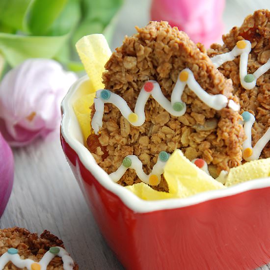 Easter Egg Flapjacks - Recipe photo by flavourphotos