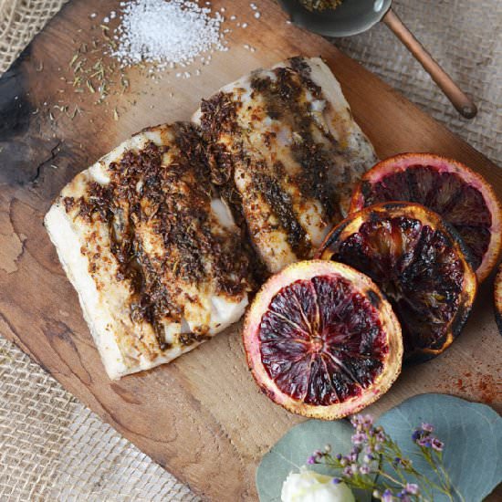 Spicy Blood Orange Mahi Mahi - Recipe photo by Natalie Paramore