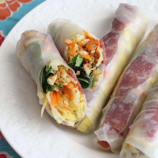 Vietnamese Jicama Spring Rolls - Recipe photo by Boriville