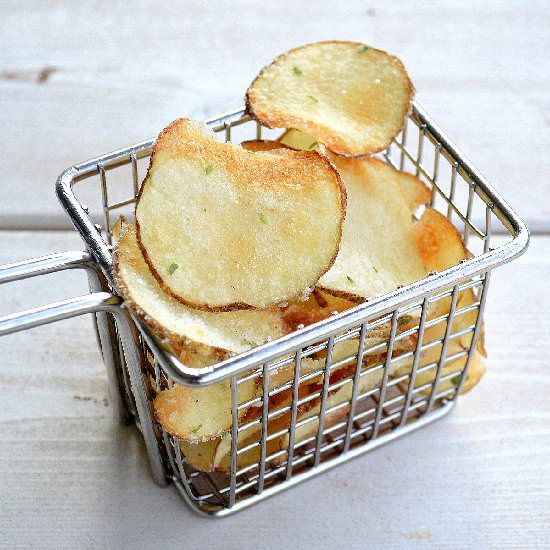 Sour Cream & Onion Potato Chips - Recipe photo by soufflebombay