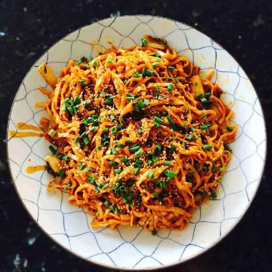 Very Asian noodles stir fry - Recipe photo by Honeybutterandricotta