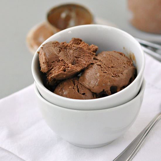 Ben's Chocolate Ice Cream - Recipe photo by maeghan21