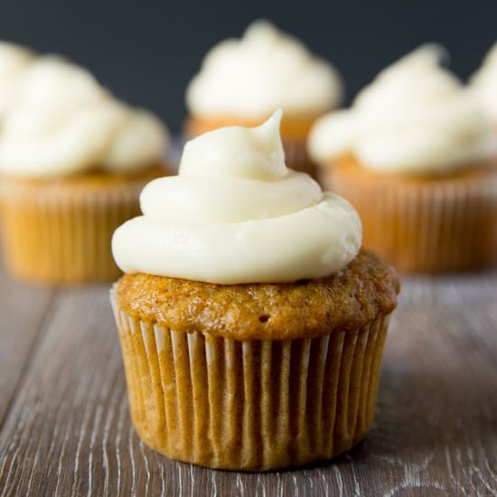 Carrot Cake Cupcakes - Recipe photo by TastesLovely