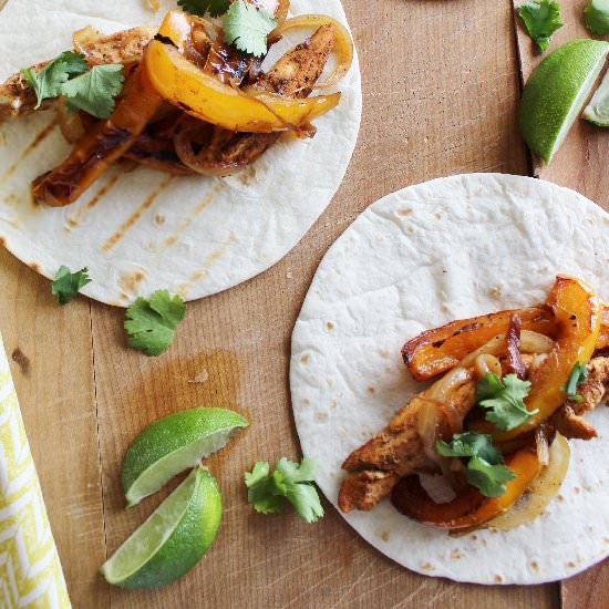 Grilled Chicken Fajitas - Recipe photo by lisacheesykitchen