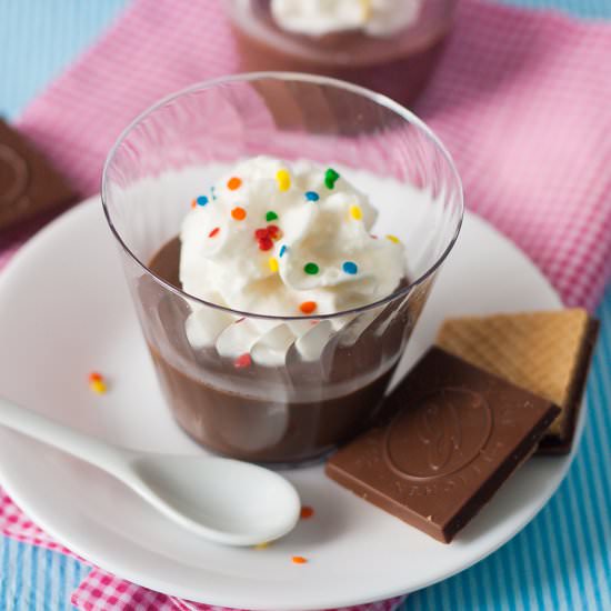 Dark Chocolate Pudding - Recipe photo by jellib