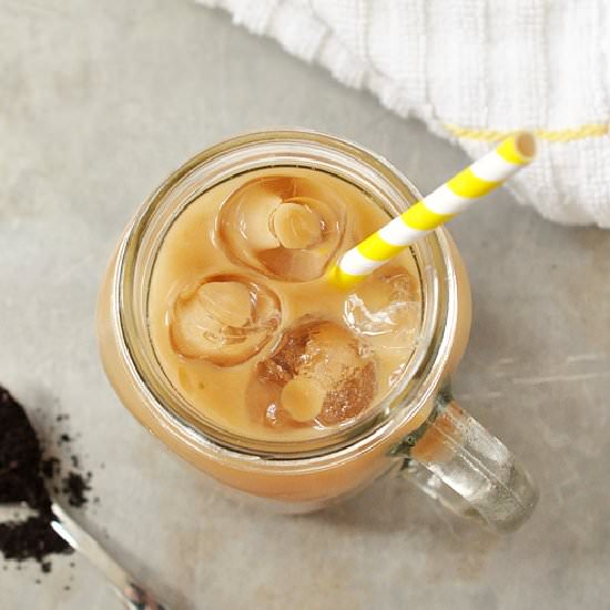 Last Minute Iced Coffee - Recipe photo by Cherished Bliss