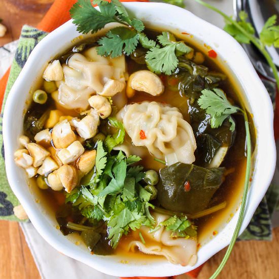 10 Minute Wonton Soup - Recipe photo by The Food Charlatan
