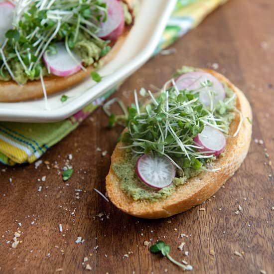 Romanesco Pesto Two Ways - Recipe photo by kitchen serendipity
