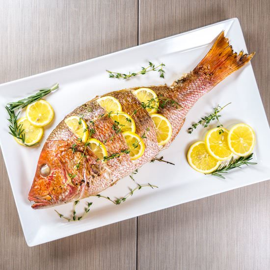 Grilled Whole Red Snapper - Recipe photo by ilovemeat