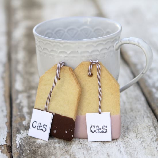Shortbread Tea Cookies - Recipe photo by cinemaandspice