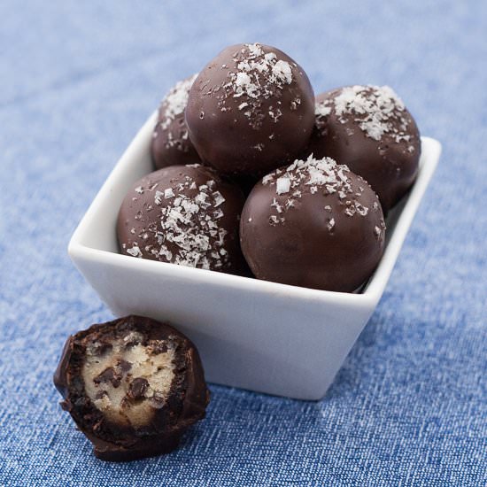Chocolate Chip Cookie Dough Bonbons - Recipe photo by flourarrangements