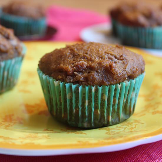 Pumpkin Cinnamon Chip Muffins - Recipe photo by floobish