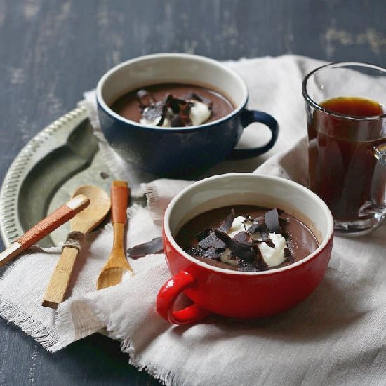 Chocolate Panna Cotta - Recipe photo by cooking chapter