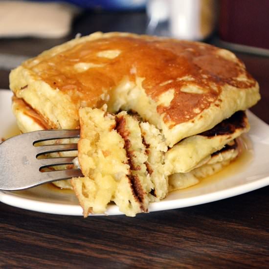 Fluffy (Durian) Pancakes - Recipe photo by melscreativecorner