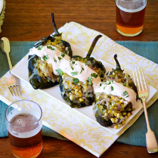 Chile Rellenos - Recipe photo by ManyKitchens.com