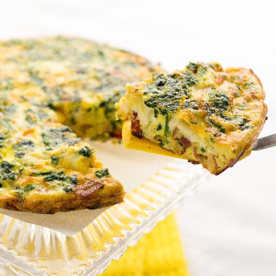Easy Oven-Baked Frittata - Recipe photo by lcliving