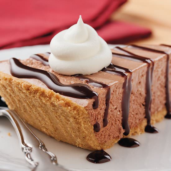 Frozen Mocha Cream Pie - Recipe photo by MrFoodTestKitchen