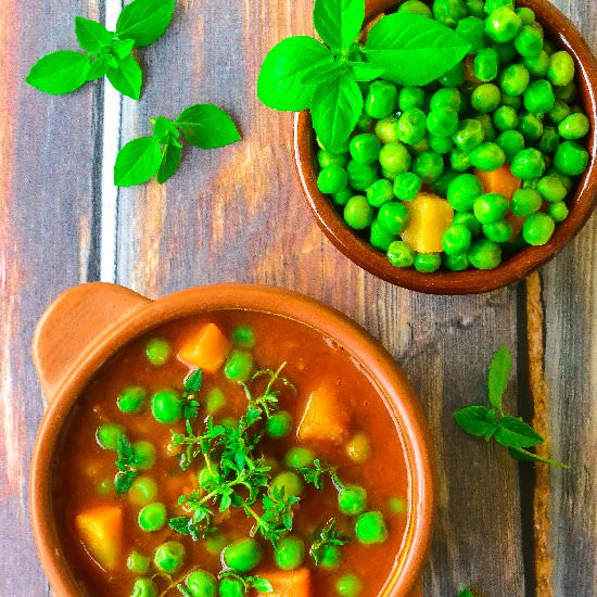 Peas & Carrots Tajine - Recipe photo by From the Kitchen of Sara