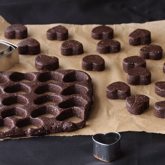 Two Bite Brownies - Recipe photo by sweettalkblog