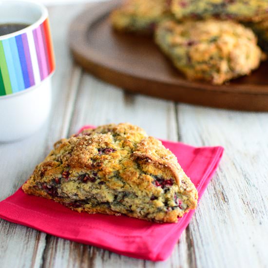 Fresh Fruit Scones - Recipe photo by kitchenjoy