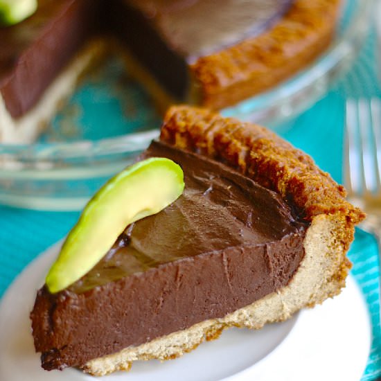 Chocolate Avocado Silk Pie - Recipe photo by petiteallergytreats