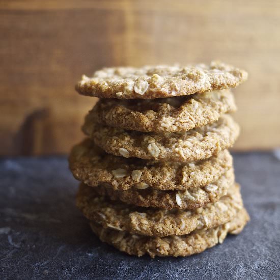 ANZAC Biscuits - Recipe photo by kiwiandpeach