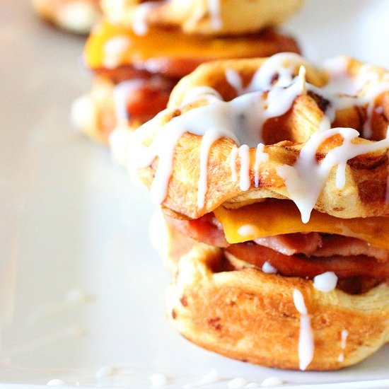 Cinnamon Roll Breakfast Sandwich - Recipe photo by nicolenared