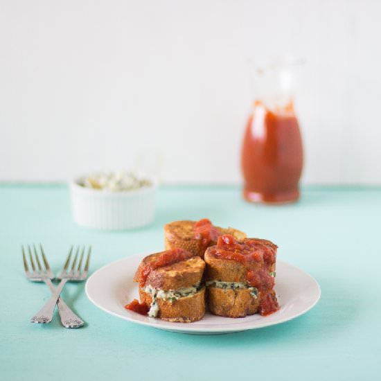 Italian-Style Stuffed French Toast - Recipe photo by jessicainthekitchen