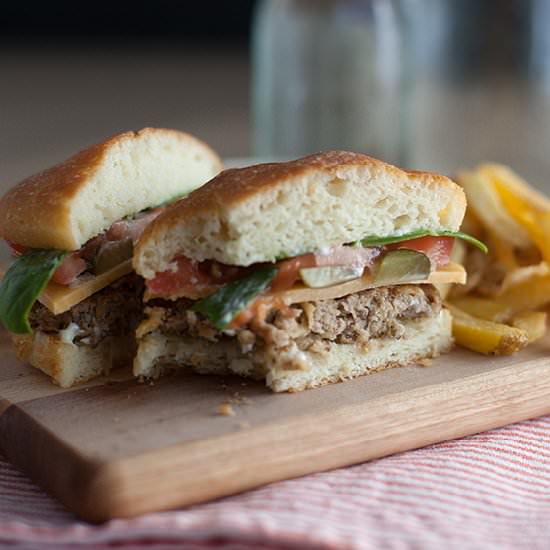 Veggie Burgers - Recipe photo by lia griffith